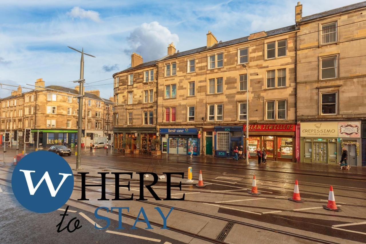Delightful 2 Bedroom Apartment In Leith إدنبرة المظهر الخارجي الصورة